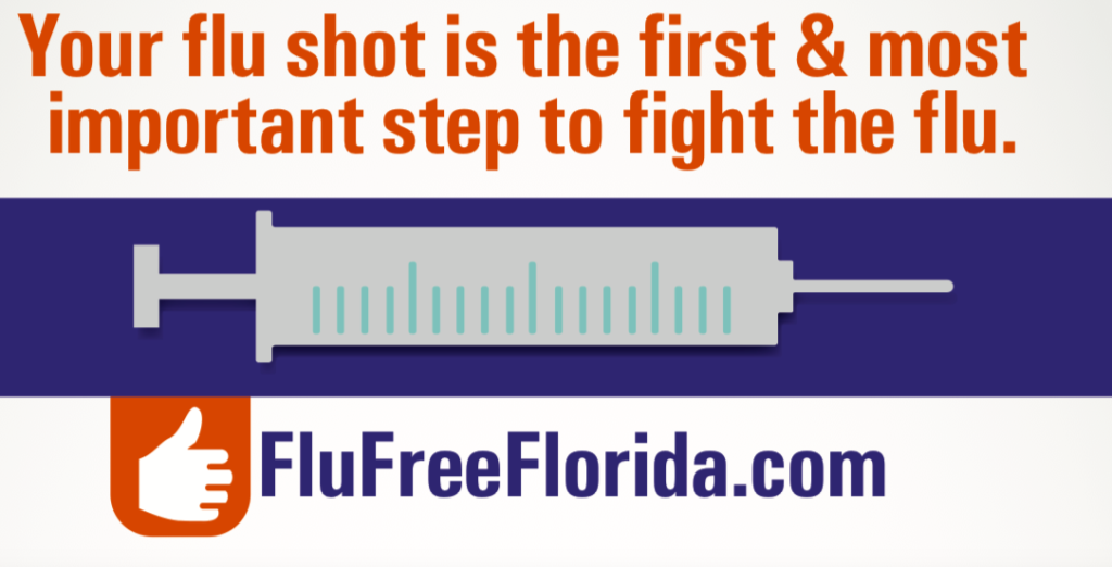 Your flu shot is the first & most important step to fight the flu.